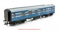 R40052 Hornby LMS Stanier D1961 Coronation Scot 57ft BFK Brake Corridor First Coach number 5053 in LMS Blue livery